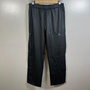 Helly Hansen Moss Rain Pants Juniors Size 14 Black Waterproof Outdoor Hiking